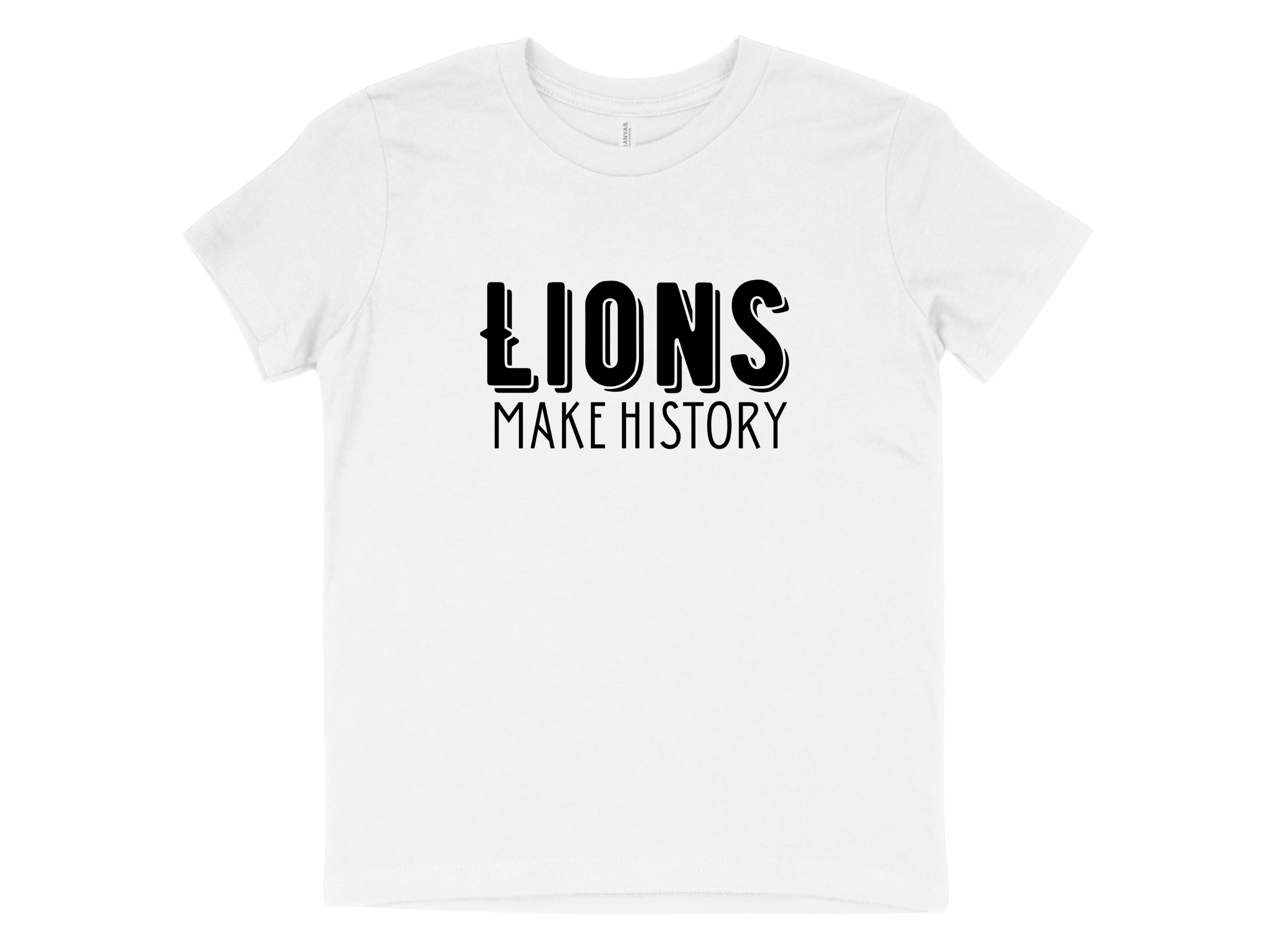 Lions Make History - White Main Image